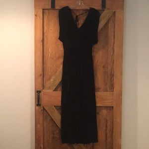 Full-Length Black Maxi Dress